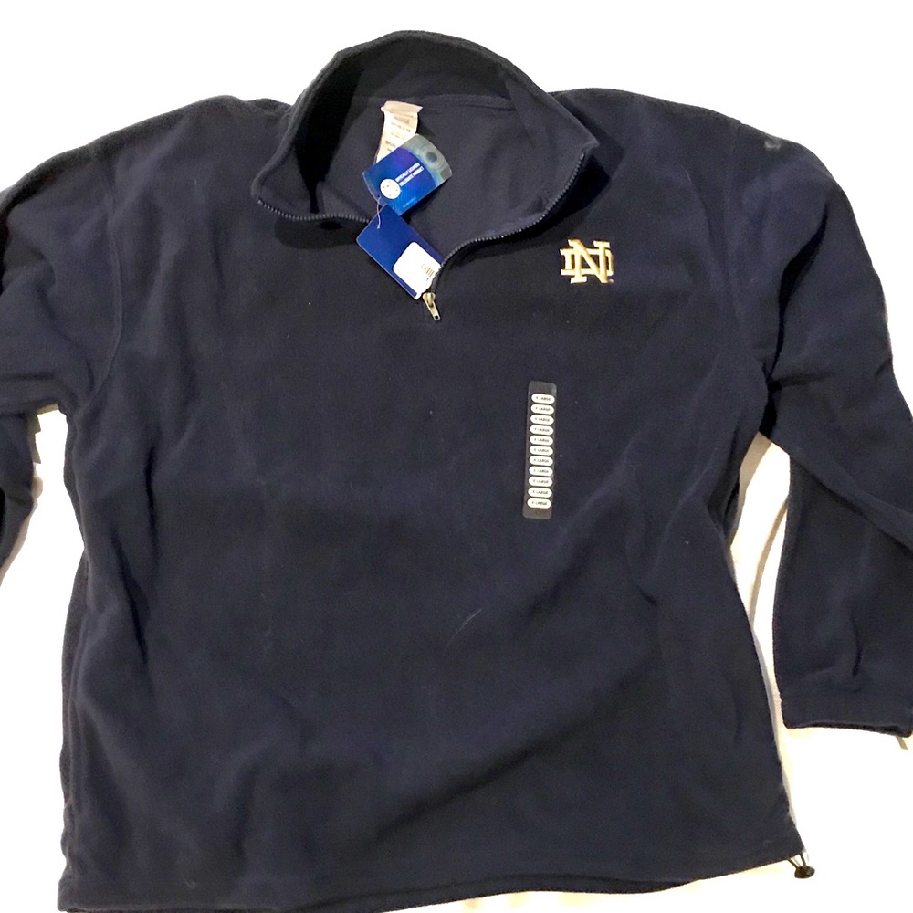 Notre Dame fleece pull over